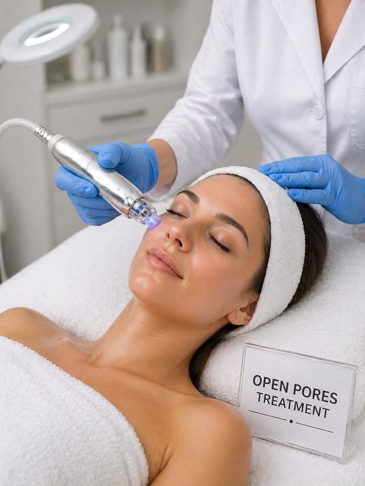 Open Pores at The Square Aesthetics & Wellness Clinic, Rajouri Garden, Delhi