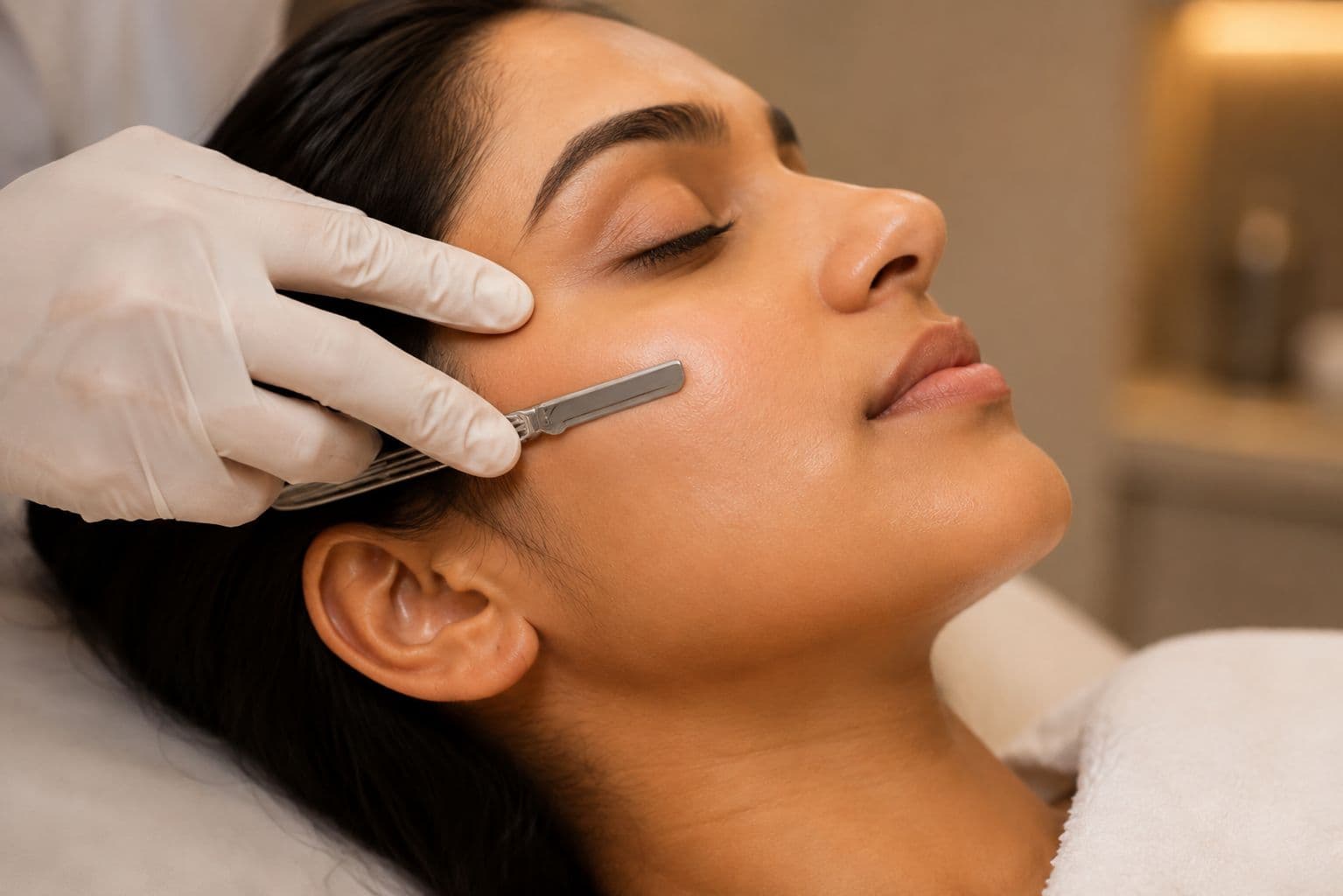 Dermaplaning at The Square Aesthetics & Wellness Clinic, Rajouri Garden, Delhi